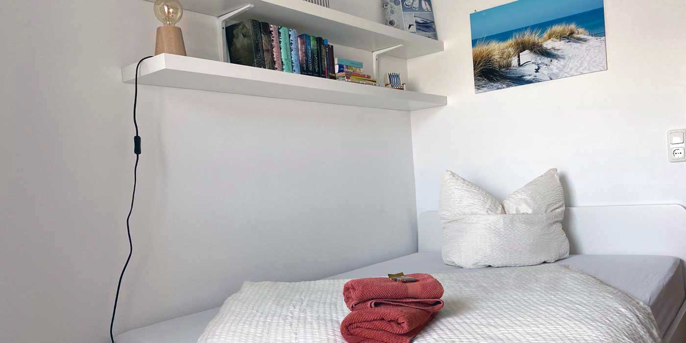 Ferienwohnung Ostseemuschel Meier Haffkrug Ost Holstein Schlafzimmer 2 - Foto Ferienwohnung Ostseemuschel Meier Haffkrug Ost Holstein Schlafzimmer 2 - Foto